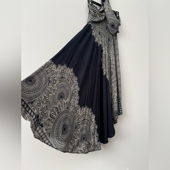 Womens Gypsy Skirt Boho Hippie Skirt Long Bohemian Maxi Summer Skirt/DressCotton - Picture 8 of 11